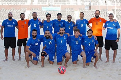 Azərbaycan millisinin Dünya Çimərlik Oyunlarındakı rəqibləri bəlli olub