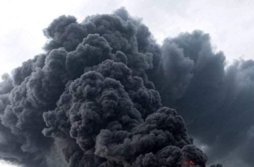 Krımda hərbi aerodromda partlayış olub