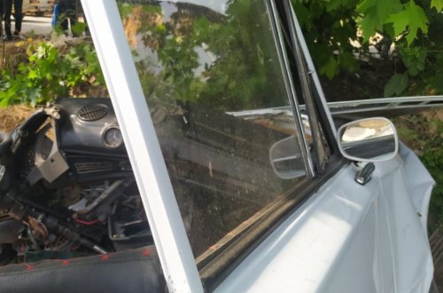 Bakıda minik avtomobilləri toqquşub