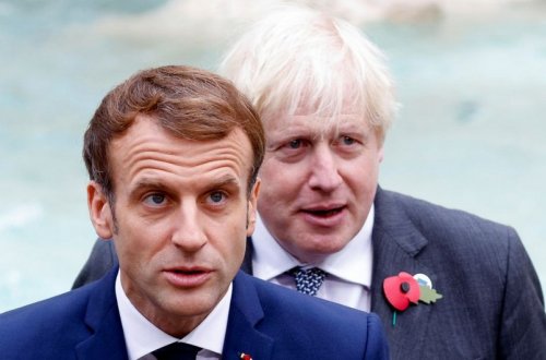 Makron və Conson Ukraynaya hərbi və iqtisadi yardımı müzakirə ediblər