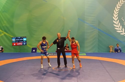 İslamiada: Azərbaycanın 4 güləşçisi finalda, Kolesnik gümüş medal qazanıb