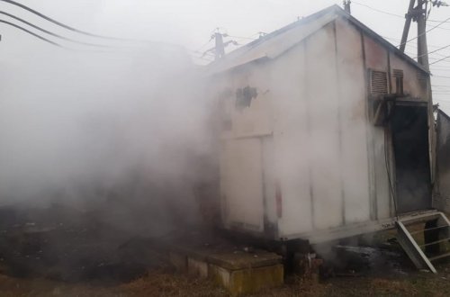 Tovuzdakı elektrik yarımstansiyasındakı yanğının səbəbi məlum olub