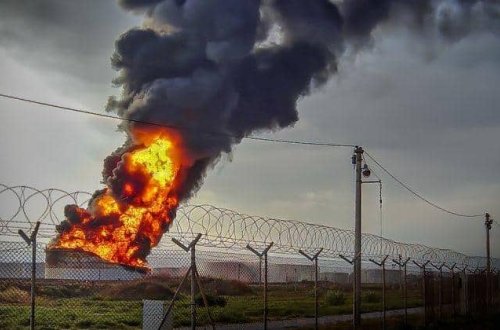 Belarusda dəhşət: Aviabazada ardıcıl 8 partlayış