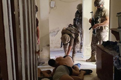 PKK-nın ilk terror aktının ildönümü günü iğtişaşlar törətmək istəyən terrorçular saxlanıldılar - FOTO/VİDEO