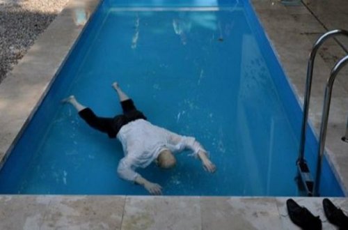 85 yaşlı kişi hovuzda boğuldu