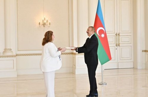 Prezident Argentinanın ölkəmizdəki yeni səfirini qəbul etdi - FOTO