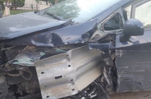 Goranboyda yol qəzası olub, xəsarət alanlar var