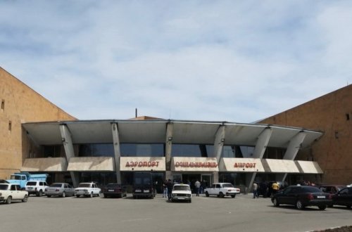 Ermənistanın Şirak hava limanına bomba qoyulması barədə xəbər yayılıb