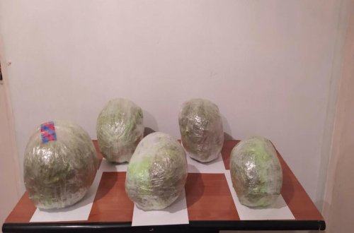 İrandan Azərbaycana qaçaqmalçılıqla narkotik keçirilməsinin qarşısı alınıb - FOTO