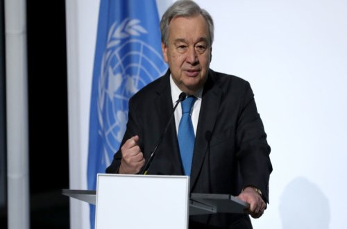 BMT Baş katibi Ukraynaya səfər edib