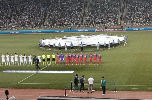 Bakıda 5 ildən sonra Çempionlar Liqasının himni səslənib