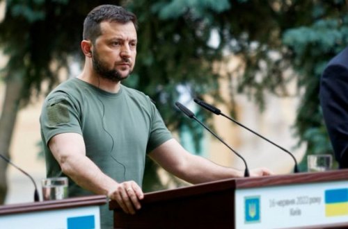 Zelenski Quterreşə əsirlərlə bağlı müraciət edib