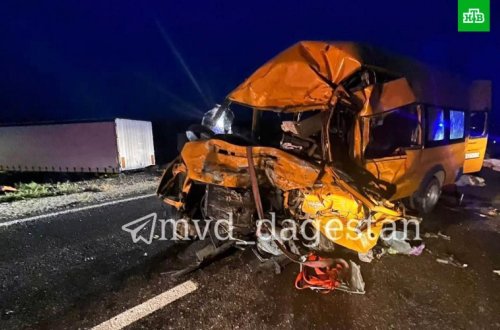 Dağıstanda 60 yaşlı sürücü yuxuladı, 7 nəfər öldü - Foto