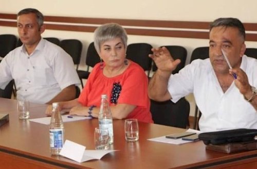 Media nümayəndələri ilə görüş keçirilib-Foto