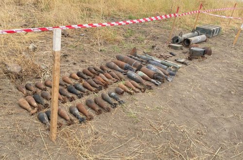 Azad edilən ərazilərdə daha 379 mina aşkarlandı