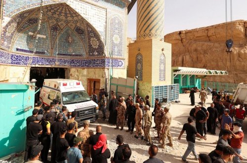 Kərbəlada DƏHŞƏT: Ziyarətgah uçdu, ölənlər və yaralılar var