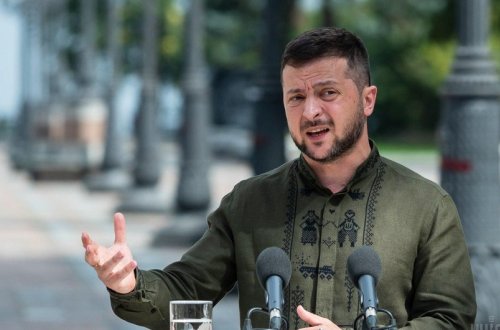 Zelenski Müstəqillik Günündə Rusiyanın mümkün ağır zərbələri ilə bağlı xəbərdarlıq edib