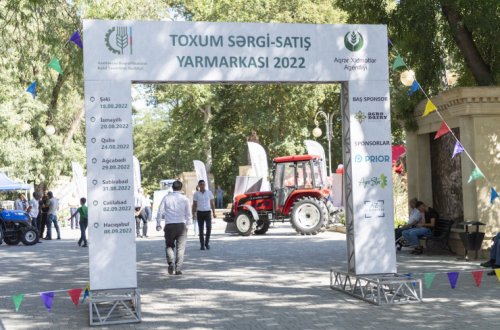 Quba rayonunda toxum sərgi-satış yarmarkası keçirilib
