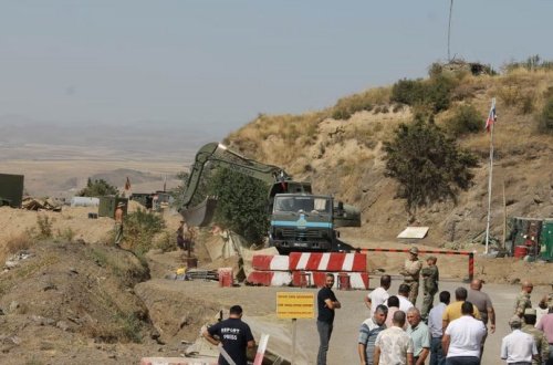 Laçın dəhlizində Rusiya sülhməramlılarının postları sökülür