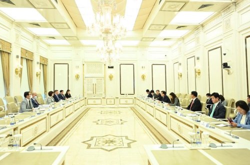 Koreya Prezidentinin xüsusi nümayəndəsi Azərbaycana gəlib