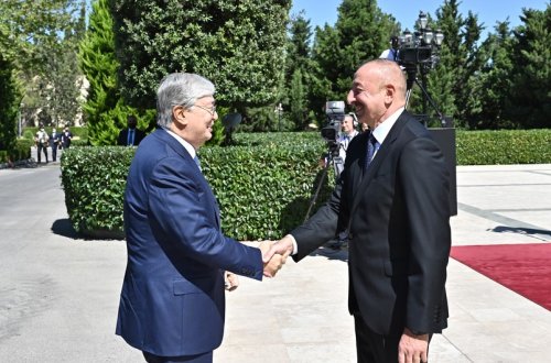 Kasım-Jomart Tokayev Azərbaycan Prezidentinə təşəkkür edib