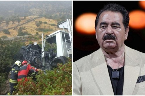 İbrahim Tatlısəs yol qəzasına düşdü - FOTO