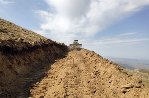 Nəzarətə götürülən strateji yüksəkliklərin görüntüləri - Video