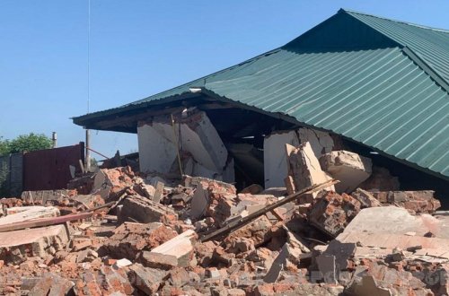 В результате ракетных ударов в Украине разрушены дома и объекты 30 азербайджанцев