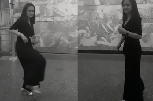 Bakı metrosunda qəribə hərəkətlər edən qız diqqət çəkdi - VİDEO