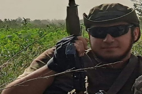 Ukraynada daha bir azərbaycanlı döyüşçü həlak oldu - Foto