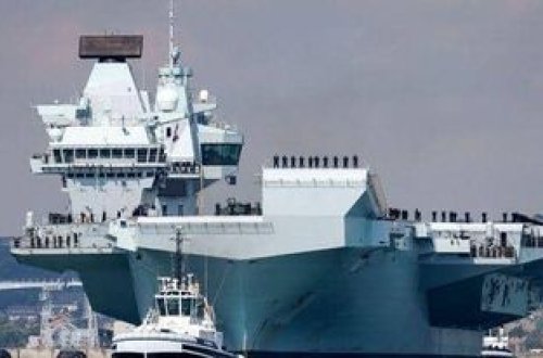 Britaniyanın ən böyük hərbi gəmisi qəzaya uğrayıb