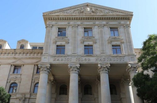 Azərbaycan XİN Türkiyəni təbrik edib - YENİLƏNİB