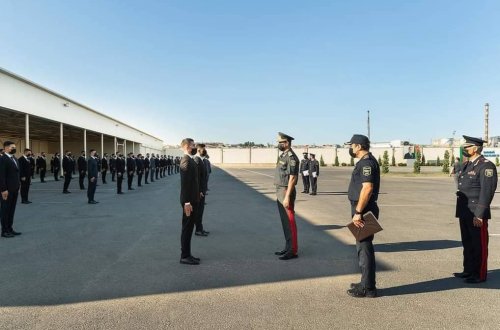 Vətən müharibəsinin daha 27 iştirakçısı polis orqanlarında xidmətə qəbul olundu