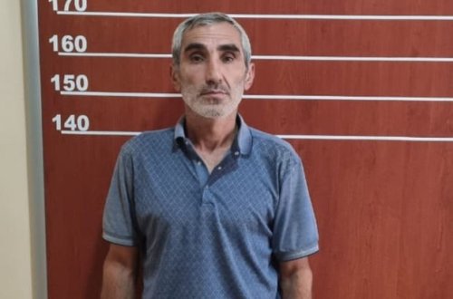 Samuxda təbii məlhəm düzəltmək məqsədi ilə narkotik əkən şəxs saxlanıldı - FOTO