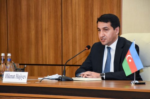 Hikmət Hacıyev: “Biz Aİ prezidenti Şarl Mişelin rolunu yüksək qiymətləndiririk”