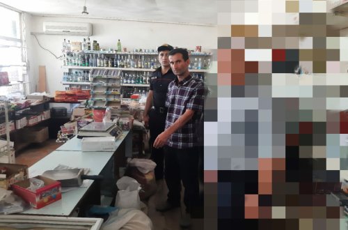Şəkidə mağazalardan 9 min manatlıq oğurluq edən şəxs tutulub
