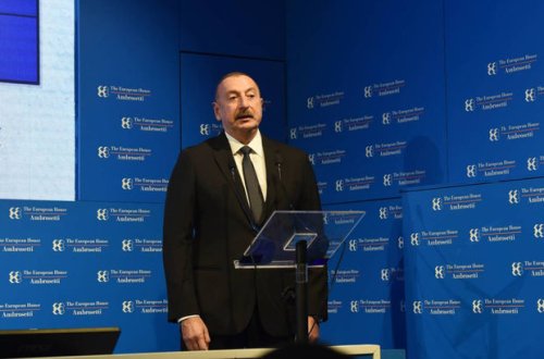 Prezident İlham Əliyev: “Azərbaycan ilə İtaliya arasında aktiv siyasi dialoq mövcuddur”