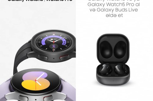 Sağlamlığa aparan yol ağıllı saatlardan keçir: Samsung Galaxy Watch5 və Galaxy Watch5 Pro artıq satışdadır!