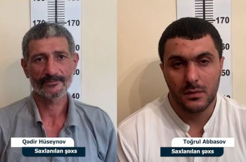 “Azərsu”ya məxsus su sayğaclarını oğurlayan şəxslər saxlanılıblar - FOTO/VİDEO