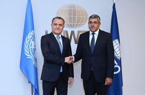 Ceyhun Bayramov ÜTT-nin Baş katibi ilə görüşüb