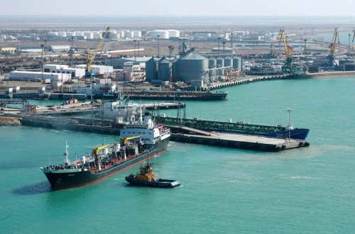 Qazaxıstan limanlarından Azərbaycana göndərilən yüklərin həcmi 2 dəfə artıb