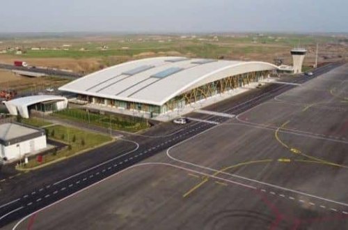 Zəngilanda inşa edilən hava limanında sərnişin təyyarəsi ilə ilk texniki eniş edilib