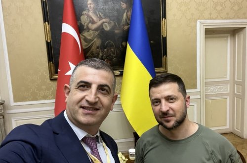 Zelenski Haluk Bayraktarı 