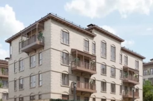 Şuşada yaşayış binaları belə olacaq (FOTOLAR)