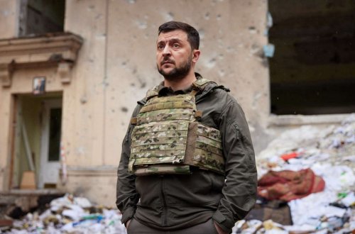 Zelenski Ukrayna ordusunun azad etdiyi ərazilərin sahəsini açıqlayıb