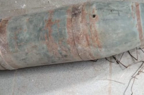 В Лачыне обнаружен артиллерийский снаряд