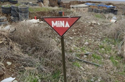 Azad olunan ərazilərdə daha 69 mina aşkarlanıb