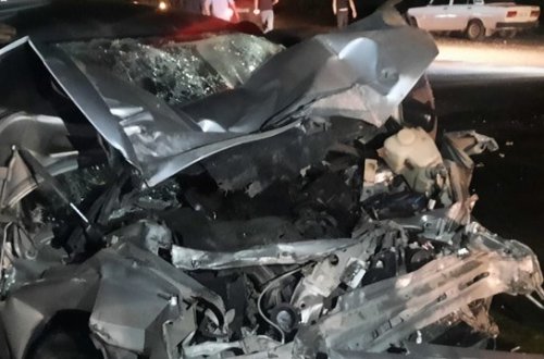 Kürdəmirdə yol qəzasında xəsarət alanların kimliyi məlum olub