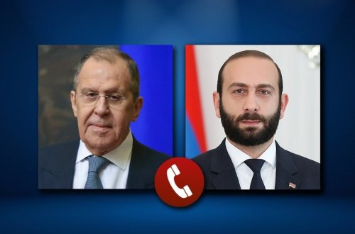 Lavrov və Mirzoyan arasında telefon danışığı olub