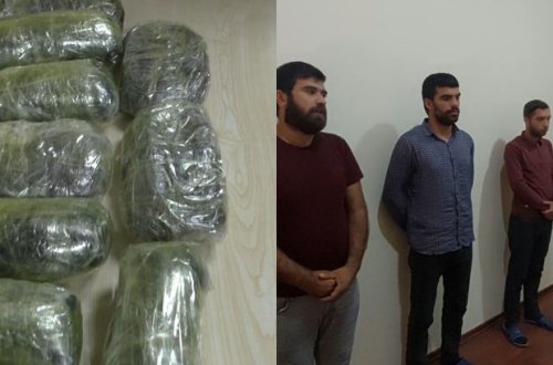 Gəncədə 10 kiloqramdan çox narkotik dövriyyədən çıxarılıb - FOTO